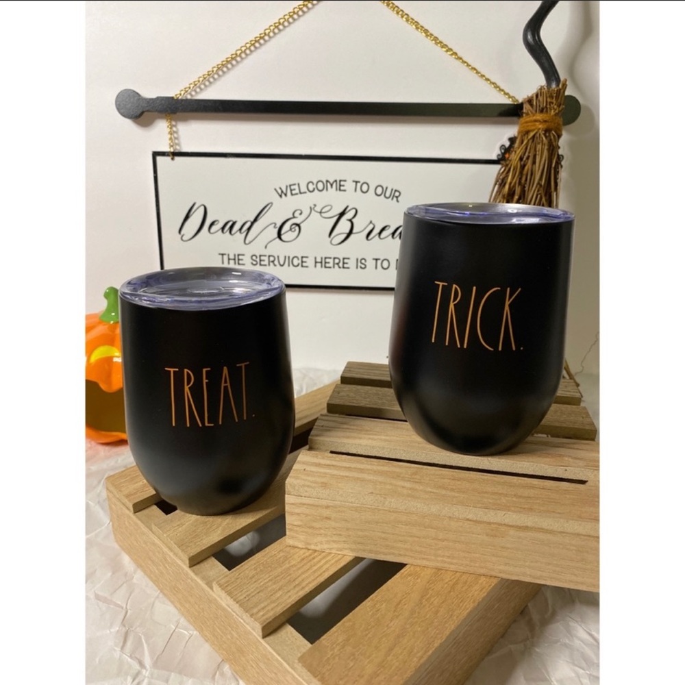 Rae Dunn insulted wine tumblers